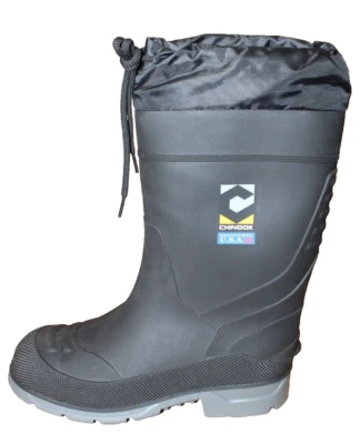 Chinook Badaxe Puntera de Acero Impermeable IZQUIERDA Bota de Goma Repuesto Talla 9 Para Hombres Foto 1 de 4