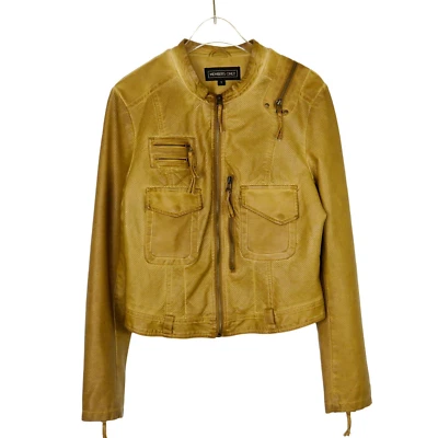 Jaqueta Vintage Motto Bote Apenas para Membros dos anos 90 Pequena  - Imagem 1 de 4