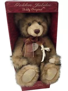 Aurora Teddy Original Golden Jubilee Bear Limited Edition T2348 MR5 - Picture 1 of 12
