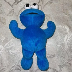 Mattel Fisher-Price Cookie Monster Blue White Sesame Street Workshop Kids Toy - Picture 1 of 6