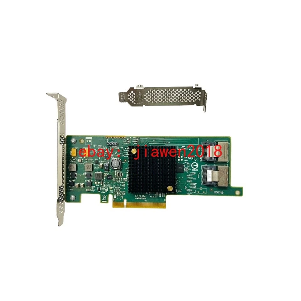 LSI OEM 9207-8i 6Gbs SAS PCI-E 3.0 HBA  IT Mode For ZFS FreeNAS unRAID US - Image 1 of 4