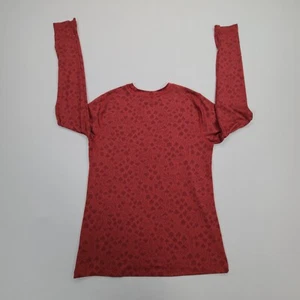 REI Shirt Boys Large Red Scarlet Long Sleeve Outdoors Comfort Casual Kids - Picture 1 of 6