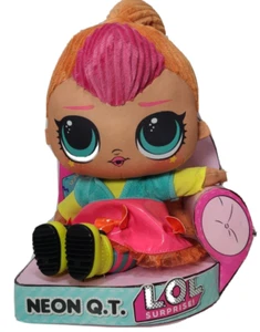 Nuevo Neon QT LOL Sorpresa, Suave, Abrazable, Muñeca de Peluche Chica MGM Entretenimiento Nuevo en Caja - Imagen 1 de 8