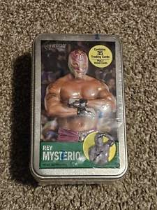 wwe 2006 TOPPS HERITAGE 35 TRADING CARD SET TIN BRAND NEW SEALED wrestling - Picture 1 of 6