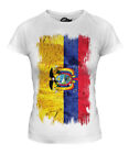 Ecuador Grunge Flag Ladies T-Shirt Tee Top Ecuadorian Shirt Football Jersey Gift