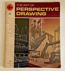 Dibujo de colección El arte de la perspectiva por Walter Foster Grumbacher 1968 - Imagen 1 de 8