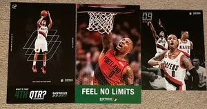 Portland Trailblazers Damian Lillard Biofreeze Poster Sammlung x 3 - Bild 1 von 6