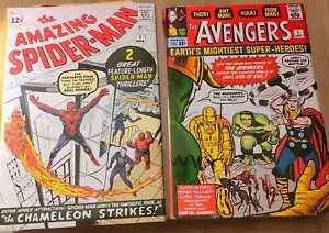 Lot 2 Marvel Comics Library HC Avengers Busiek 63-65 & Spider Man Macchio 62-64 - Picture 1 of 7