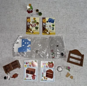 Rilakkuma Re-Ment San-X Miniature Japanese Cafe Nordic Kitchen Dollhouse SET LOT - Picture 1 of 6