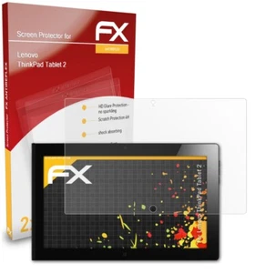 atFoliX 2x Screen Protection Film for Lenovo ThinkPad Tablet 2 matt&shockproof - Picture 1 of 8