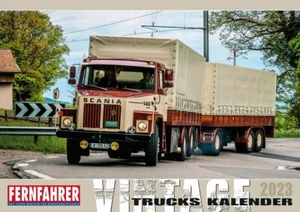 Vintage Trucks Kalender 2023 Wandkalender - Picture 1 of 1