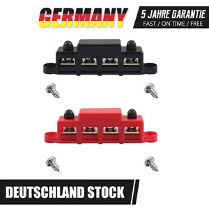 2x Sammelschiene 250A 12V Stromverteilerkasten Sammelschienen-Verteilerblock M8 - Bild 1 von 10