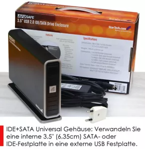 Caja Externa USB Para Discos Duros SATA IDE De 3,5" 6,35cm Universal GH20 - Imagen 1 de 4