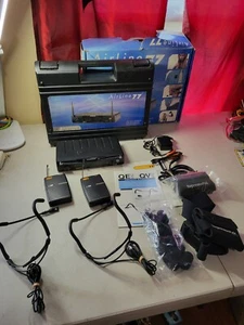 Samson Airline 77 2x CT7 Wireless Headset Transmitter w/ 2x QE Fitness Headsets - Picture 1 of 10