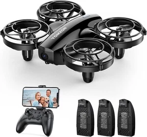 Tomzon A24W Mini Drone for Kids Beginner with 1080P Camera, RC Drone with Battle - Picture 1 of 8