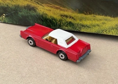 Matchbox Lesney Superfast ЛИНКОЛЬН КОНТИНЕНТАЛЬНЫЙ Mk V # 28 Англия ИЗЯЩНЫЙ - Изображение 1 из 4