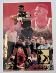 DIKEMBE MUTOMBO, 1993-94 FLEER ULTRA REBOUND KING INSERT #6 of 10 - Picture 1 of 2