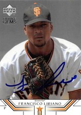 Francisco Liriano autographed Baseball Card 2002 Upper Deck Future Gems #25