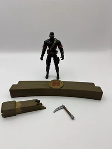 Black Dragon Ninja V2 W Sickles  G.I. Joe Valor vs Venom 2005 Hasbro Figure Batt - Picture 1 of 8
