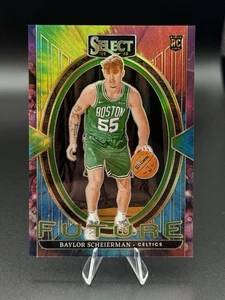 2024-25 Panini Select Baylor Scheierman RC Select Future Tie Dye Prizm /25 #13 - Picture 1 of 2