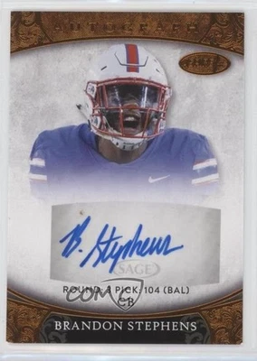 2021 Sage Aspire Bronze Brandon Stephens #ASP-114 Rookie Auto RC - Image 1 of 2