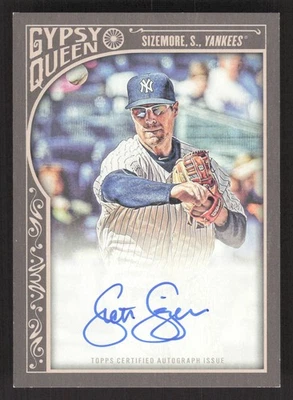 2015 Topps Gypsy Queen #GQA-SS Scott Sizemore Autographs - Image 1 of 2