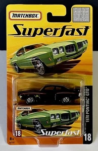 Matchbox Superfast #18 1970 Pontiac GTO “The Judge” color black, VHTF! - Picture 1 of 3