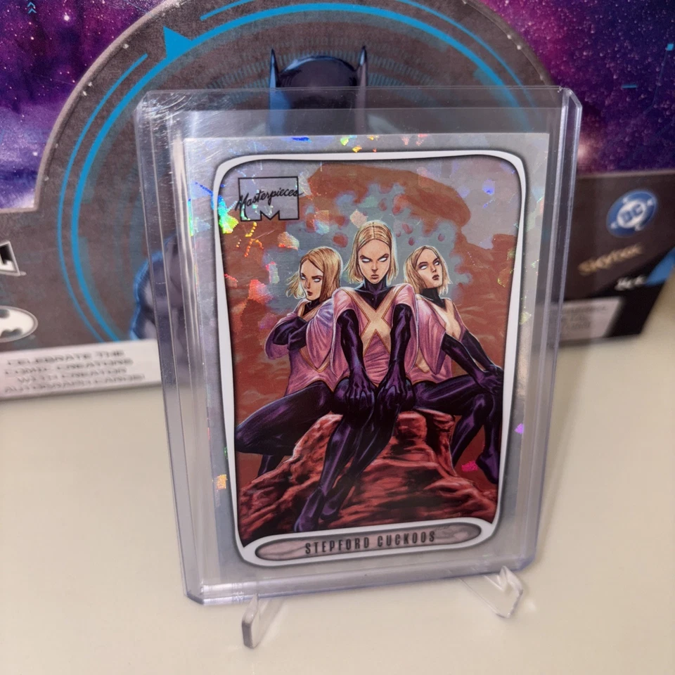 SkyBox Marvel Masterpieces Presents Nahuel Grego Stepford Cuckoos #7 0kr0 2024 Foto 1 de 2