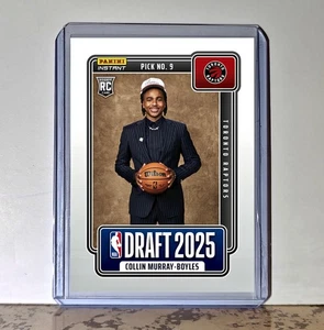 Collin Murray-Boyles Novato 2025-26 Panini NBA #9 Draft Night Toronto Raptors - Imagen 1 de 1