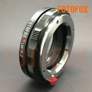 FOTOFOX LM-NZ/M per fotocamera Leica M VM a Nikon Z adattatore messa a fuoco ravvicinata con macro - Foto 1 di 7