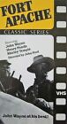 Fort Apache : John Wayne, Henry Fonda, Shirley Temple (VHS, 1987) Western Pas de prix de réserve n° B&W