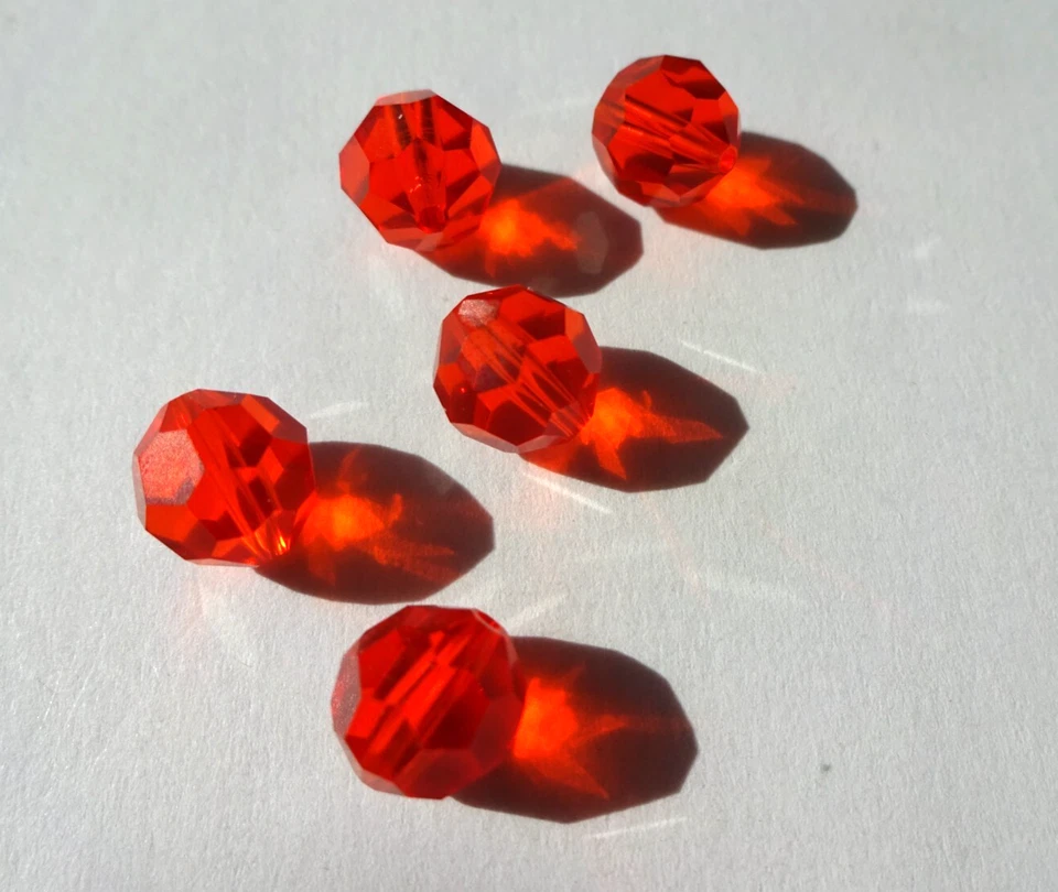 Swarovski 5000 6mm Round Faceted Beads Crystal AB – 80 pcs