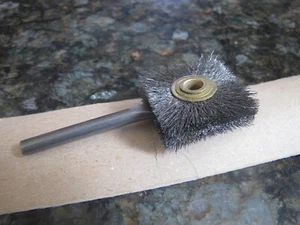 (1) Osborn 1-½” Situf Side Action Wire Tube SQUARE TRIM Brush .006 WIRE ¼” STEAM - Picture 1 of 6