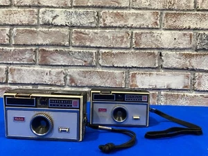 Vintage Kodak Instamatic Cameras Set of 2 - Untested - Picture 1 of 17