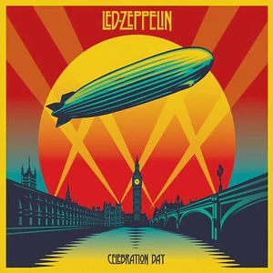 LED ZEPPELIN Celebration Day BANNER HUGE 4X4 Ft Fabric Poster Tapestry Flag  - Picture 1 of 2