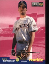 1995 (PADRES) Collector's Choice Silver Signature #25 Dustin Hermanson