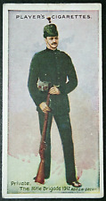 RIFLE BRIGADE  Private  Original 1912/14  Vintage Illustrated Card     BD11MS