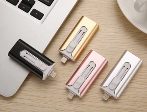 64GB USB+8 Pin+USB 3.0 4 in 1 Mobile Phone Computer U-Disk With Type-C Adapter!! - Zdjęcie 1 z 26