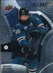 2021-22 Upper Deck Allure #18 Brent Burns  San Jose Sharks