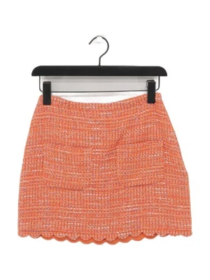 Minifalda para mujer Maje UK 8 algodón naranja Foto 1 de 4