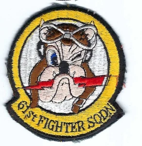 PATCH USAF 61ST FIGHTER SQ FS MacDILL AFB FS-26B - Picture 1 of 1