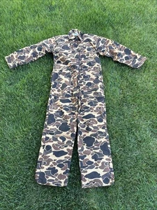 SafTBak Light Weight Camo Coveralls Size Medium Hunting Mens New - Picture 1 of 7