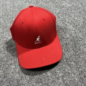 Kangol Hat Cap Size L/XL Baseball Red FlexFit Stretch Fitted Wool Blend - Picture 1 of 9