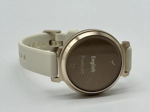Garmin Lily 2 010-02839-00 Small Stylish Smartwatch Fitness Cream Gold Used - Picture 1 of 6