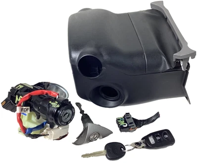 Interruptor de encendido Hyundai Elantra MT 2011-2016 cilindro cerradura de puerta y cubierta de columna Foto 1 de 4
