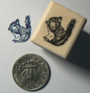 Estampilla de goma de ardilla en miniatura WM P24 - Imagen 1 de 2