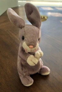 Ty Beanie Baby Babies Springy the Lavender Rabbit NWT Adorable Easter Present - Picture 1 of 3