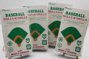 Baseball Skills & Drills Youth Instruction Techniques Bragg Stockton 1984 VHS - Picture 1 of 12