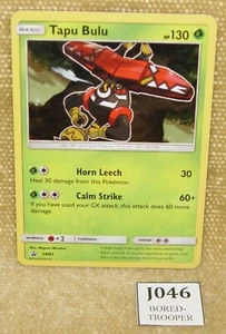 TAPU BULU SM61 BLACK STAR PROMO 2018 HOLO POKEMON TCG CARD HTF FREE UK P&P - Picture 1 of 5