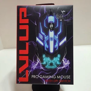 LVLUP Pro Gaming Mouse with DPI Switch - Three Levels of DPI - 1000, 1200, 1600. - Picture 1 of 18